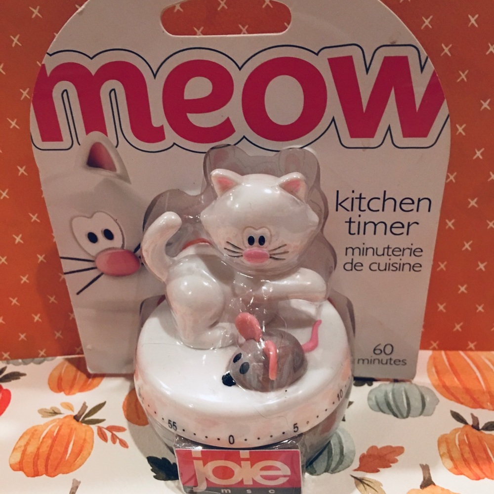 Kitten Kitchen timer cute playful cat